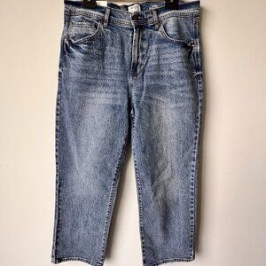 NWT Kensie The Mila Retro Lux Stretch High Rise Straight Jeans